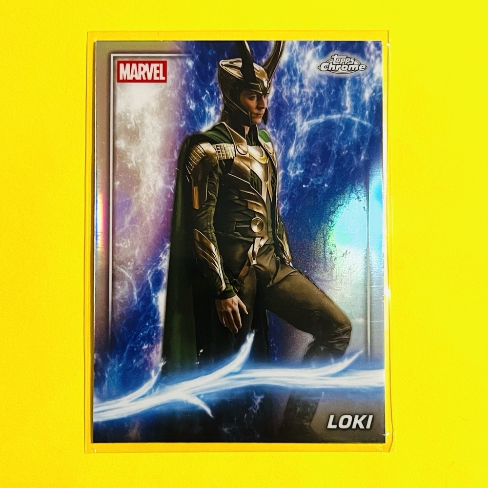 2025‎ Topps Chrome Marvel Studios Loki #19 Refractor Phase One